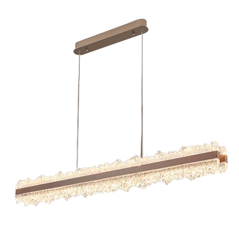 Core Long Aluminum Glacier Pendant Light D005C