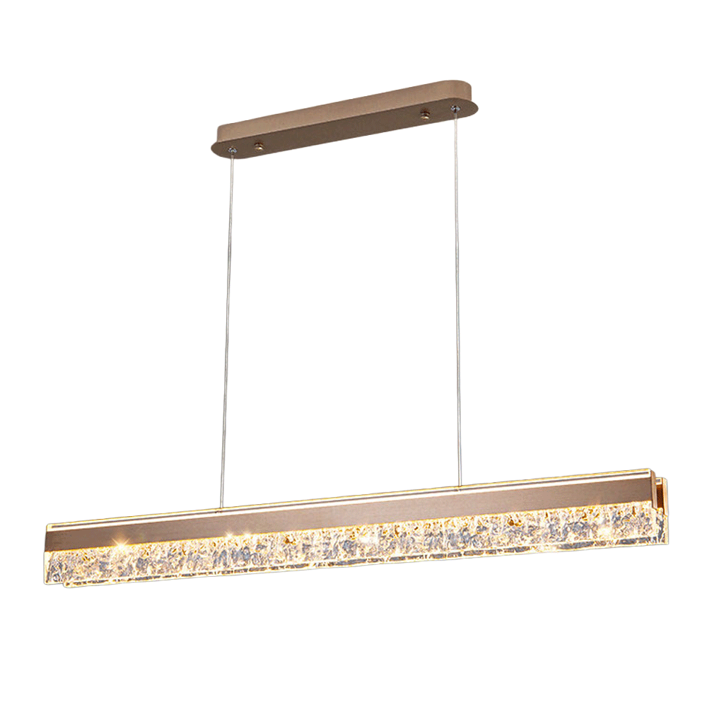 Neo Long Aluminum Frosted Glass Pendant Light D004C