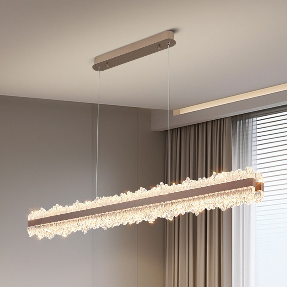 Core Long Aluminum Glacier Pendant Light D005C