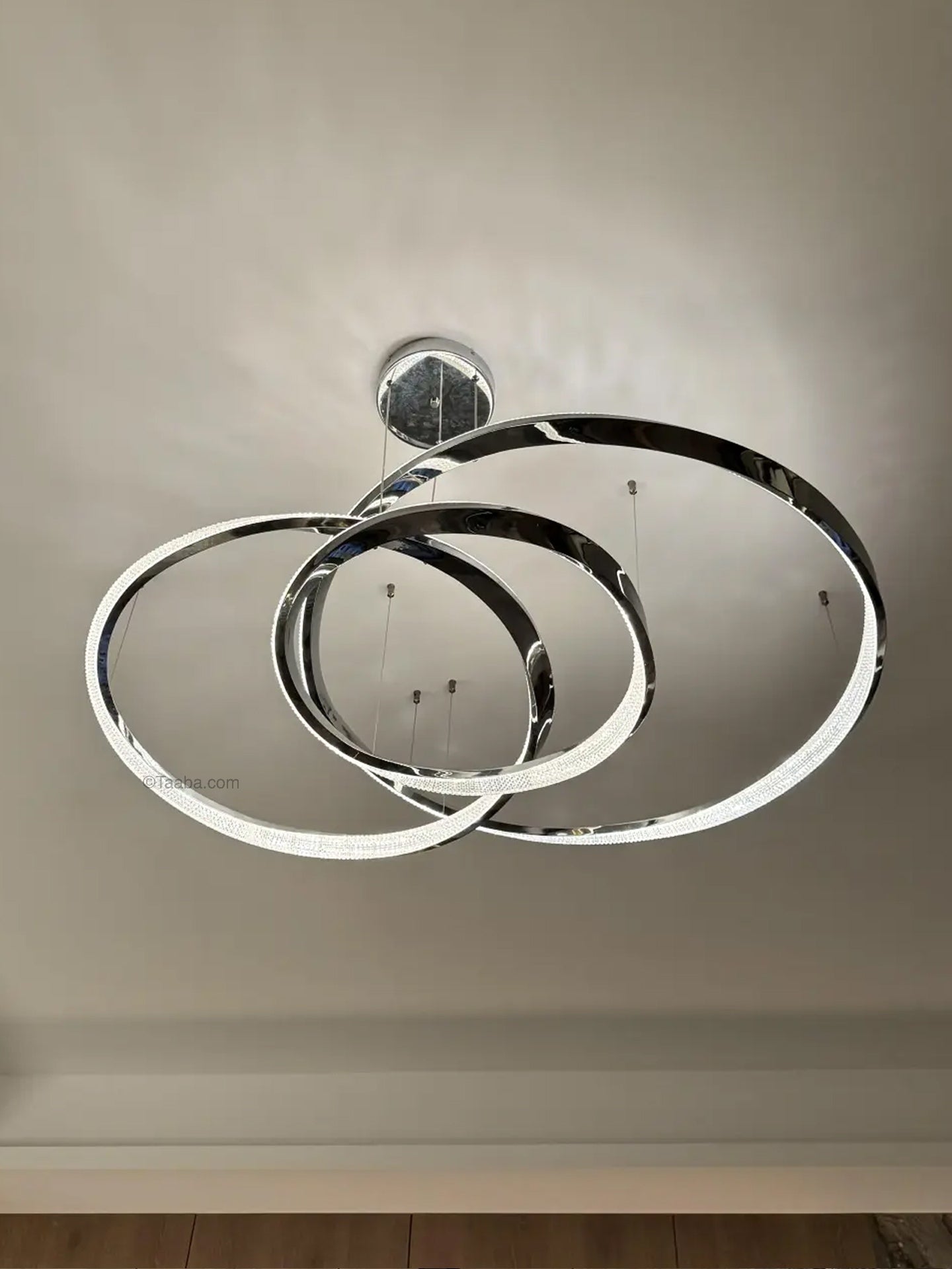 Cyber Style Three Ring Art Chandelier D0063P