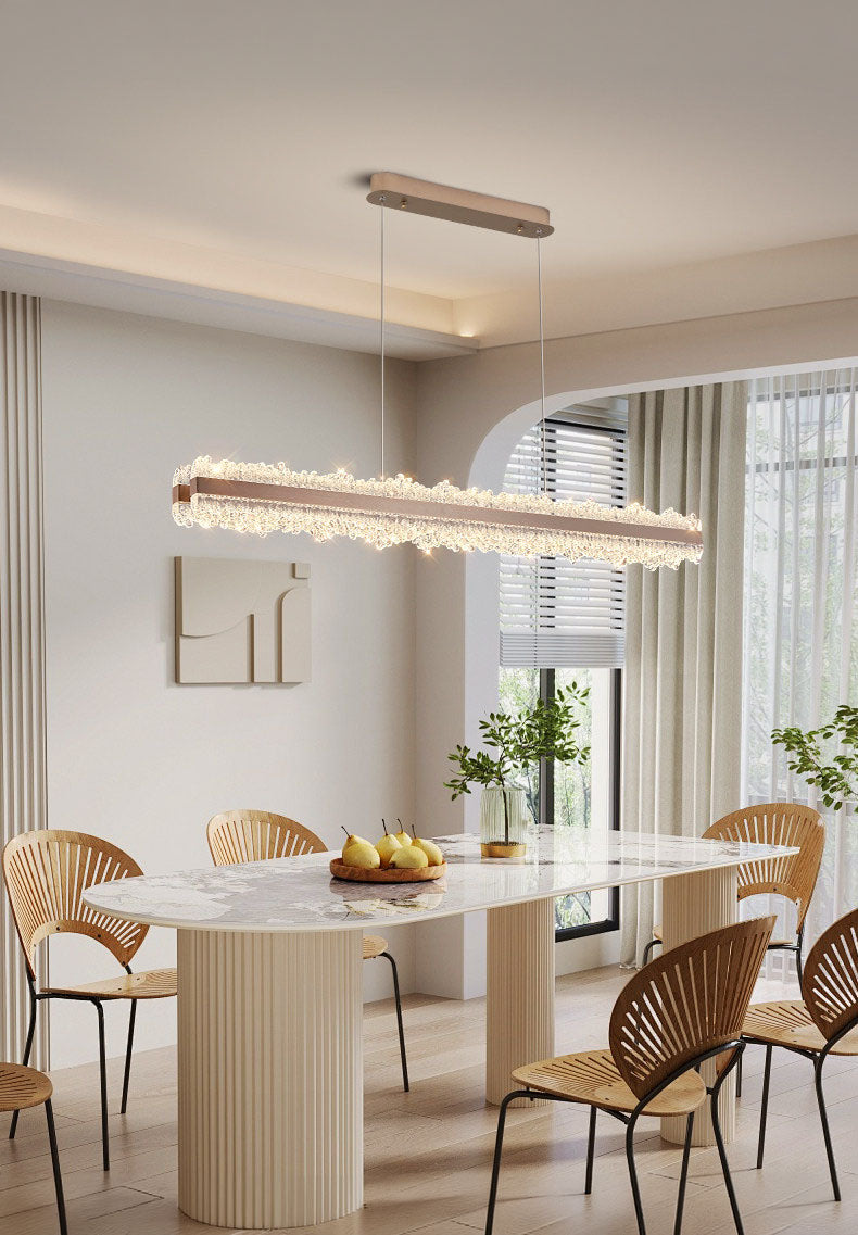 Core Long Aluminum Glacier Pendant Light D005C