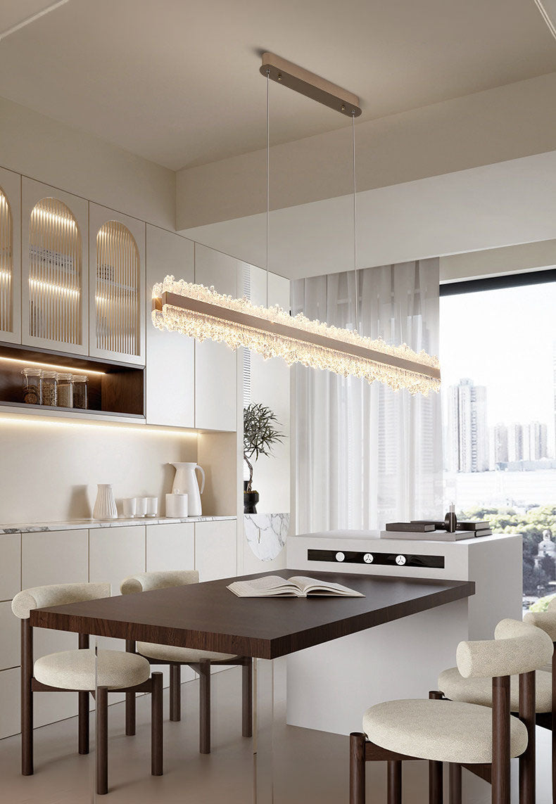 Core Long Aluminum Glacier Pendant Light D005C