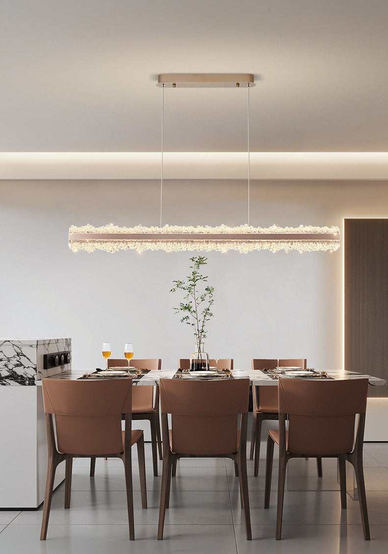 Core Long Aluminum Glacier Pendant Light D005C