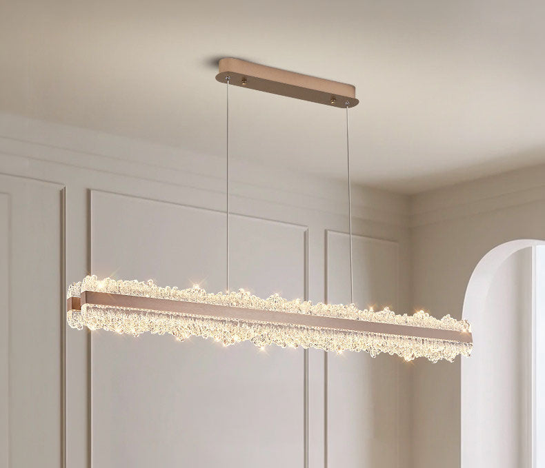 Core Long Aluminum Glacier Pendant Light D005C