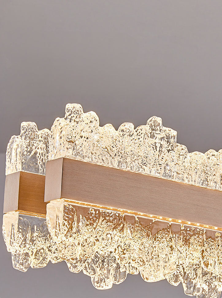 Core Long Aluminum Glacier Pendant Light D005C
